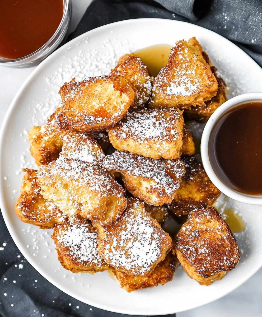 Air Fryer French Toast Bites Recipe