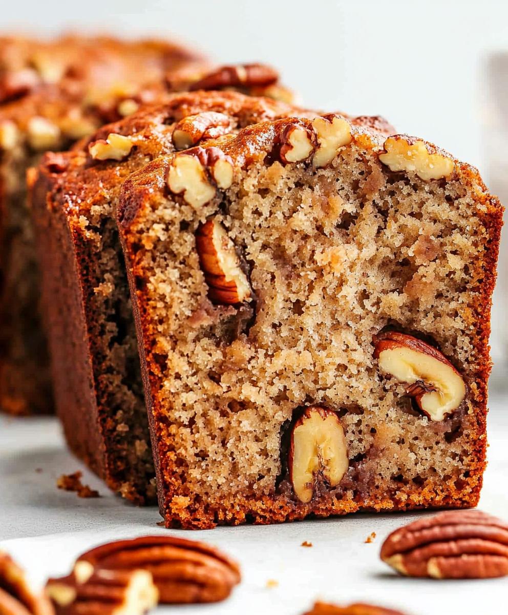 Banana Bread With Pecans Recipe