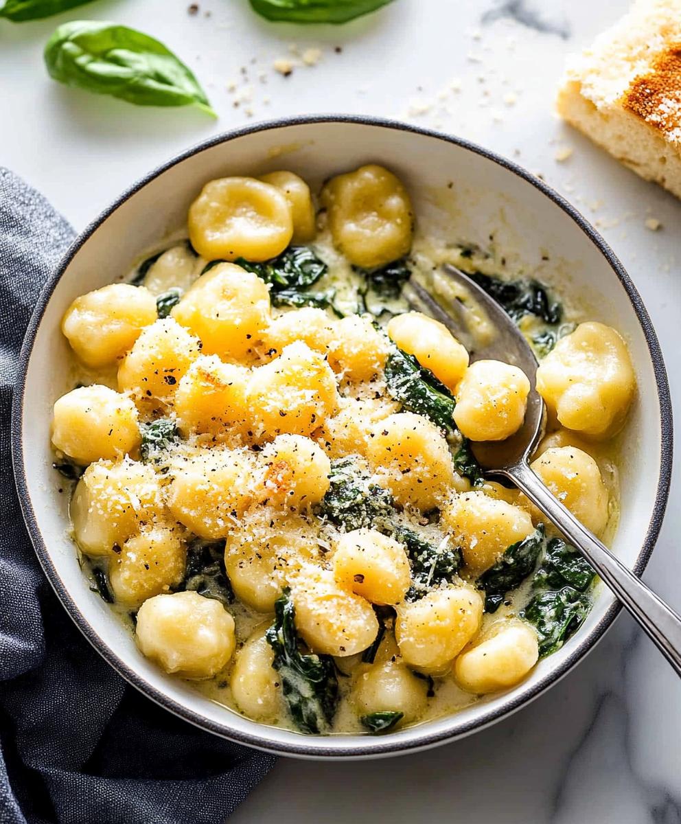Pesto Gnocchi With Spinach And Artichokes Recipe
