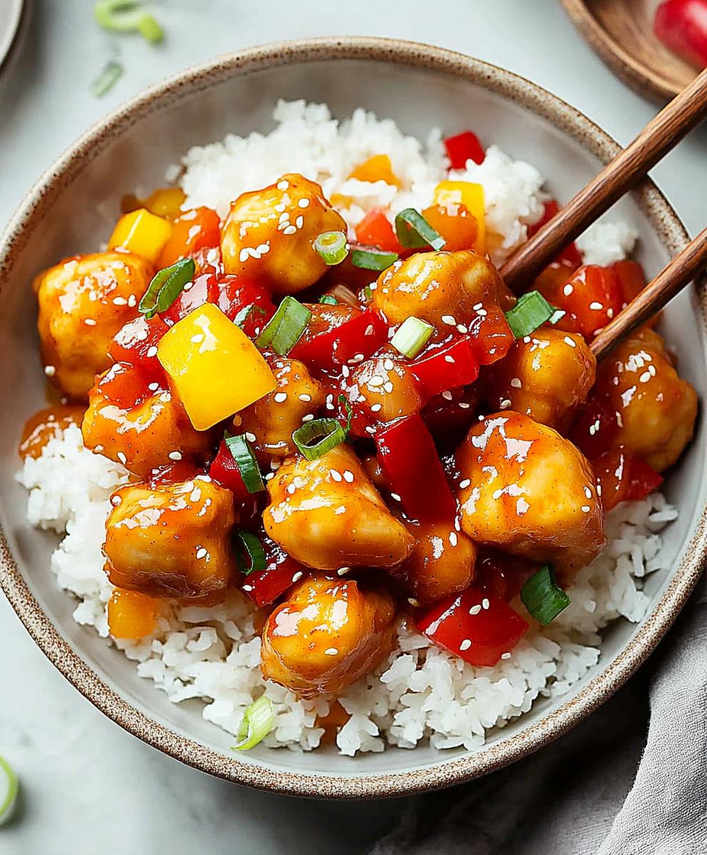 Sweet And Sour Chicken Recipe